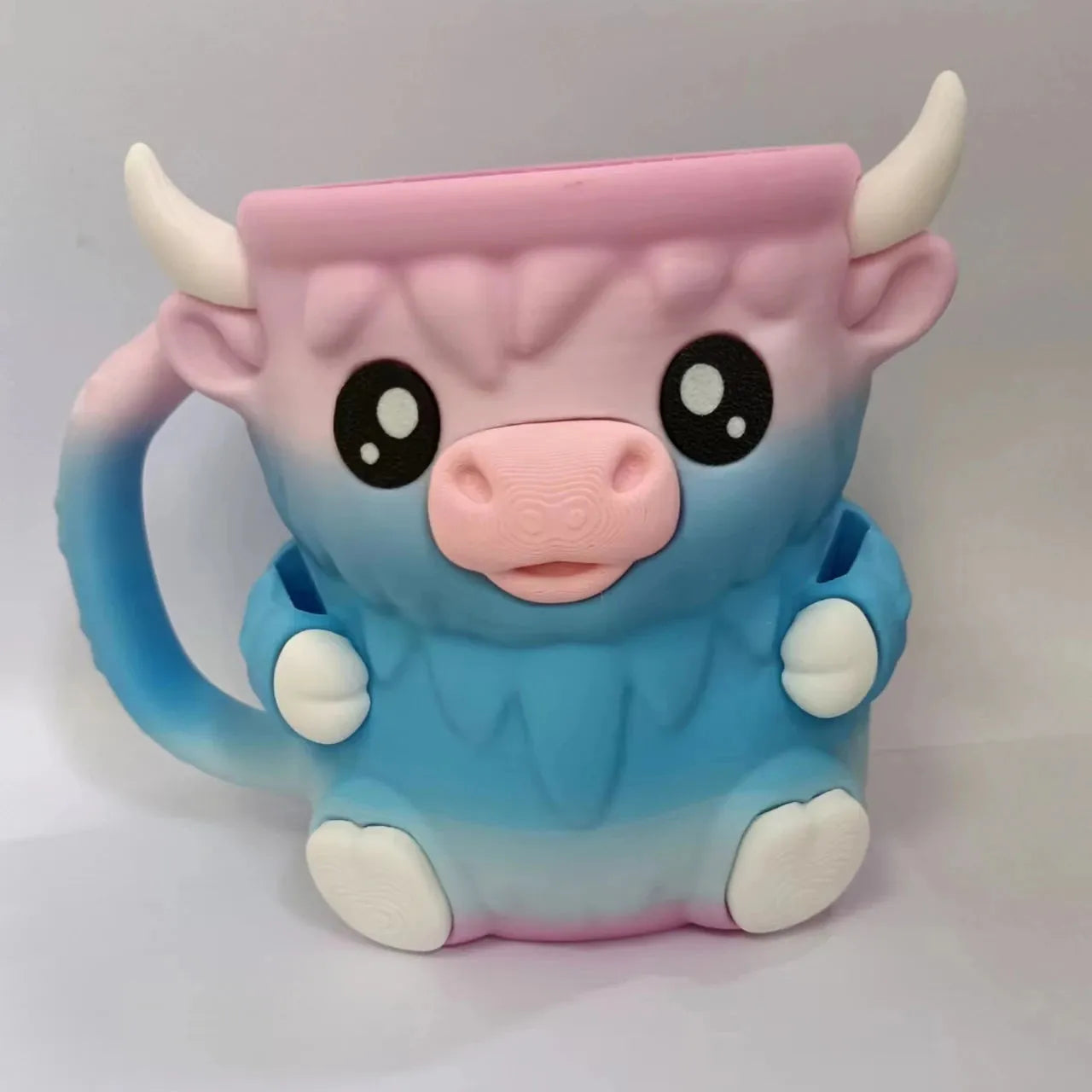 (🎁Last Day 49% OFF)🐮Ferdinand, the Highland Cow Ice Cream Pint Holder🍨🍦🍧