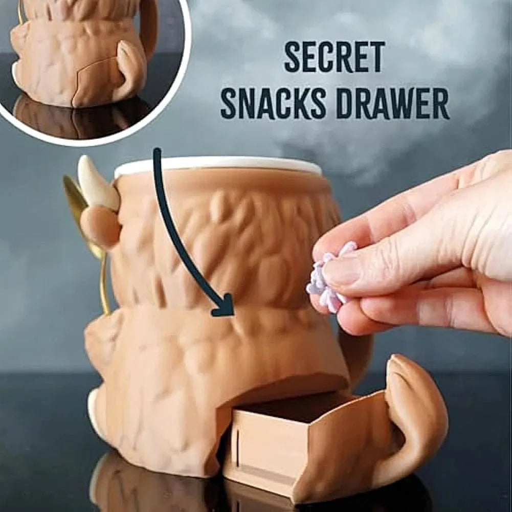 (🎁Last Day 49% OFF)🐮Ferdinand, the Highland Cow Ice Cream Pint Holder🍨🍦🍧