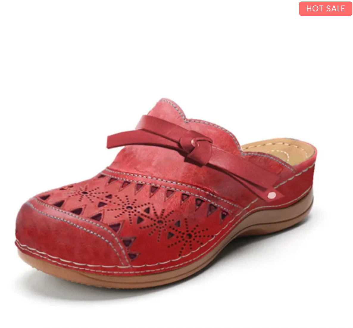 Women's Summer Bowknot Sandals – Comfy Cut-Out Design for Everyday Wear