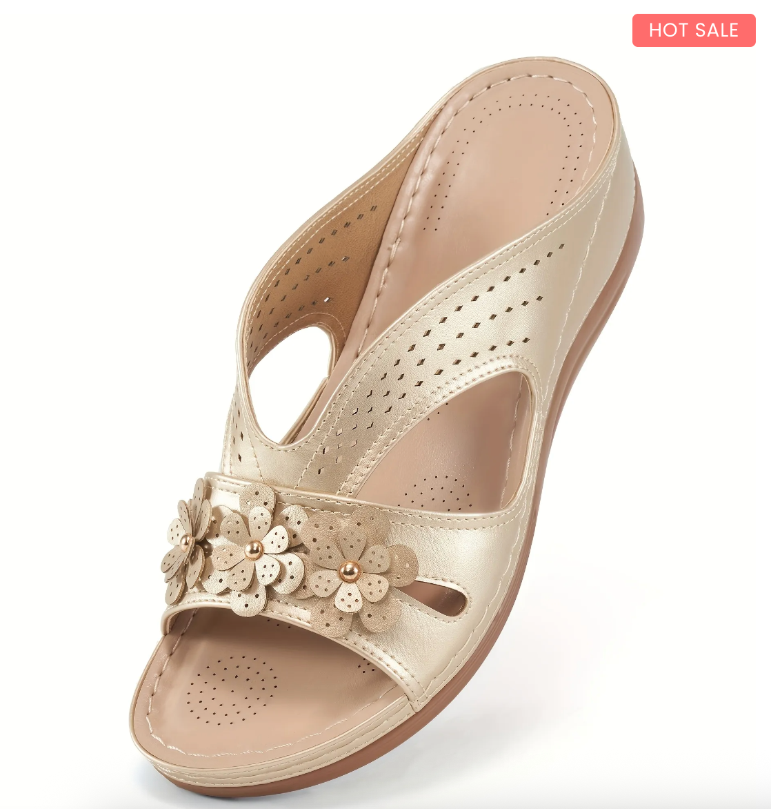 Women's Summer Wedge Sandals – New Arrival Comfort Slip-Ons