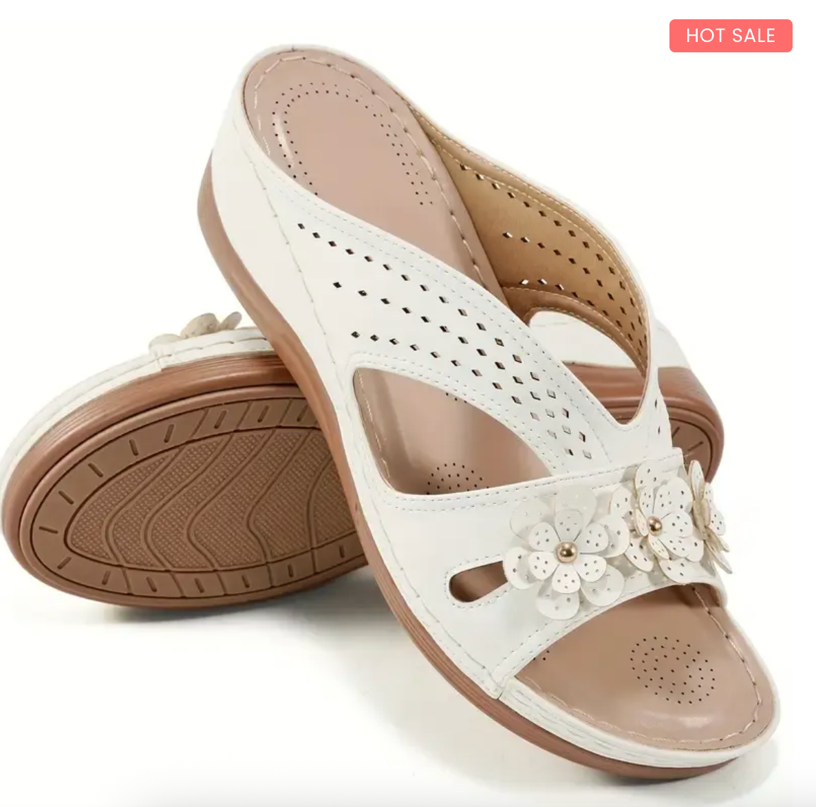 Women's Summer Wedge Sandals – New Arrival Comfort Slip-Ons