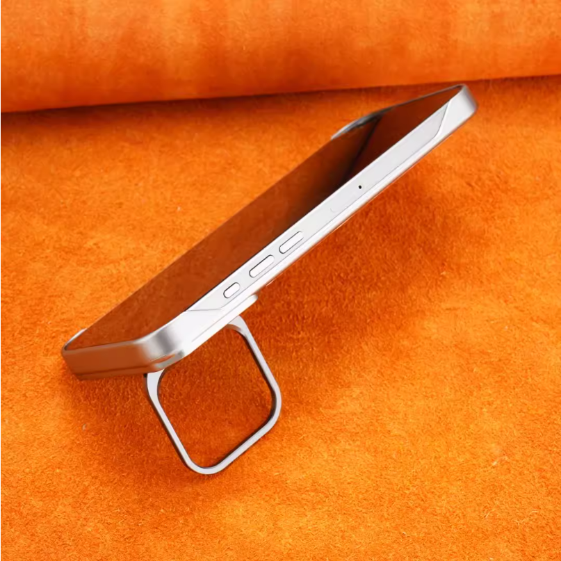 Elegancia Ultra-Thin Leather Frameless Phone Case - with Stand & Magnetic Function
