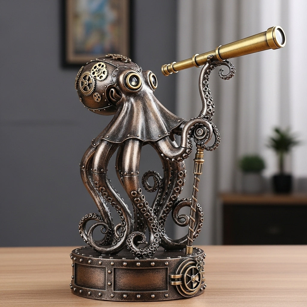 Steampunk Explorer Animal Statues