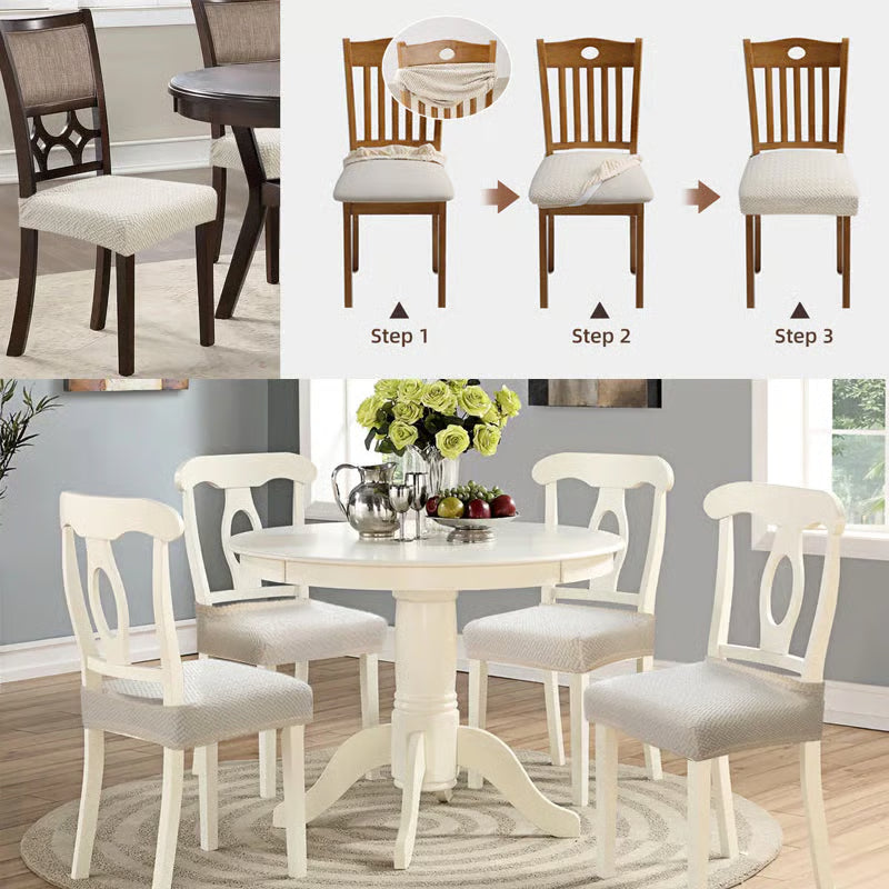 🎅🔥 Waterproof Jacquard Chair Covers – Durable, Stylish & Easy-Clean 🪑✨
