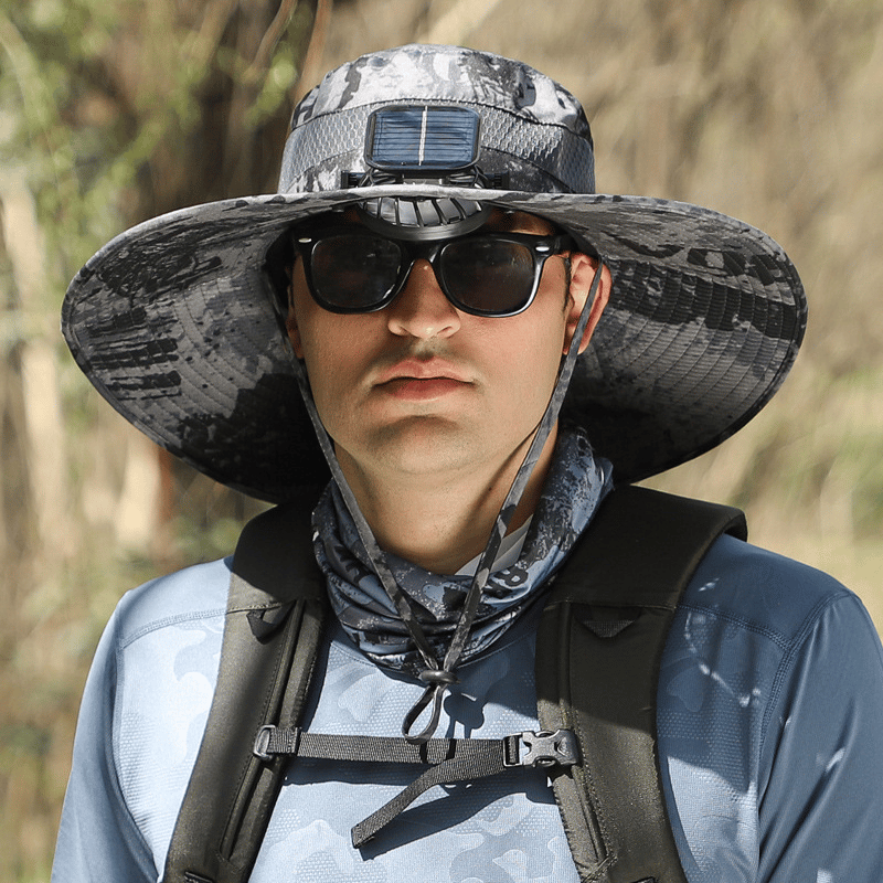 šBest fatherās Day Giftsā¤2025 New Ultralight Solar Fan Sun Hat ā Lighter Than a Baseball!ā¾(Only 11oz)