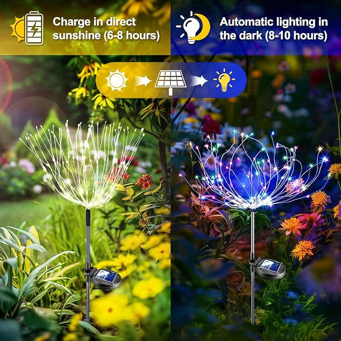 ❤️ Solar Powered Garden Fairy Lights