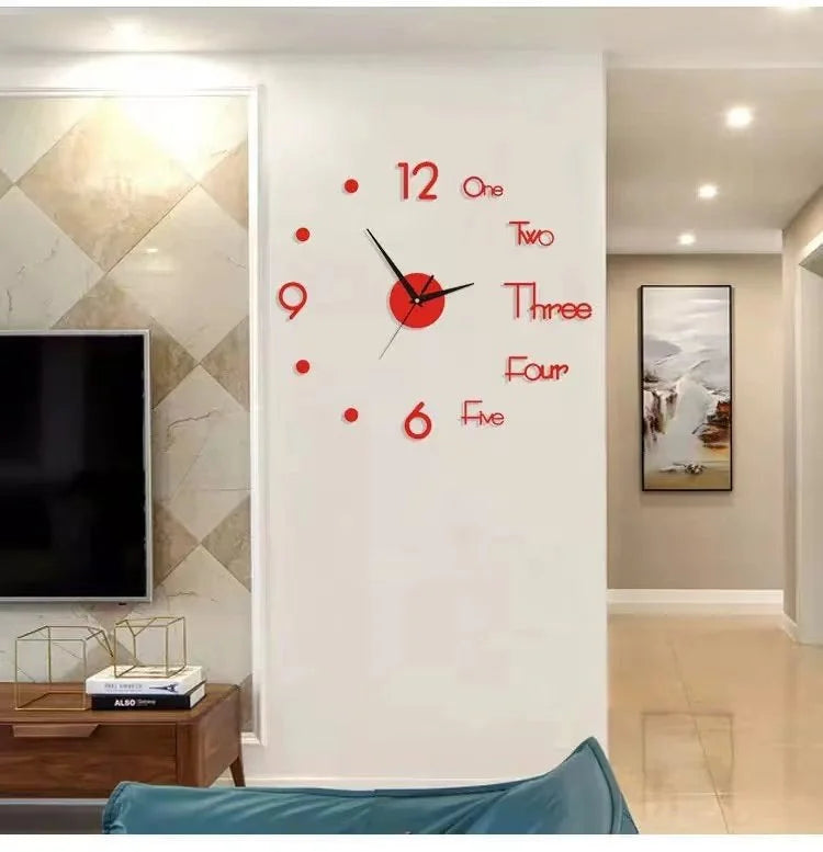 ð¥Summer Hot Sale - 48% OFF ð¥MODERN DIY PUNCH-FREE WALL CLOCK