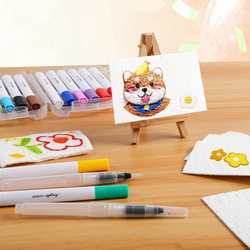 Magic Puffy-Paper – Instant 3D Craft Sheets for Kids & Creators