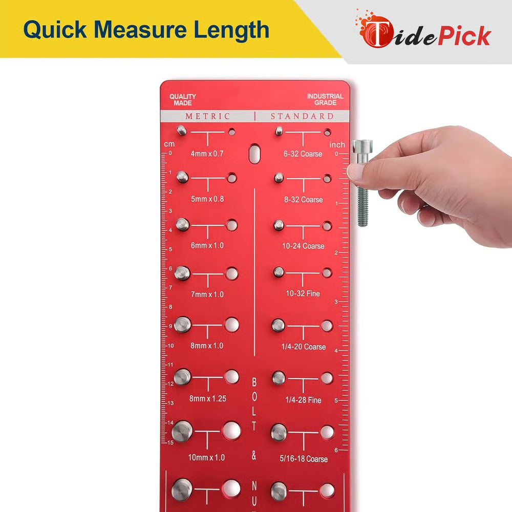 TidePick Nut and Bolt Thread Checker