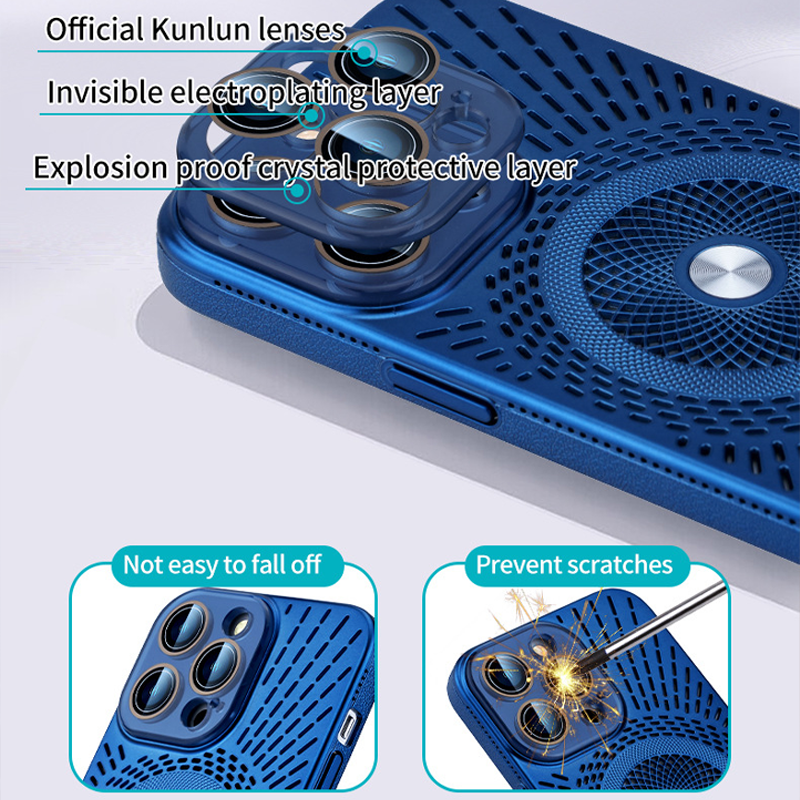 CoolGuard Pro Case – Heat-Dissipating Design, Magnetic Ready & Shockproof Build