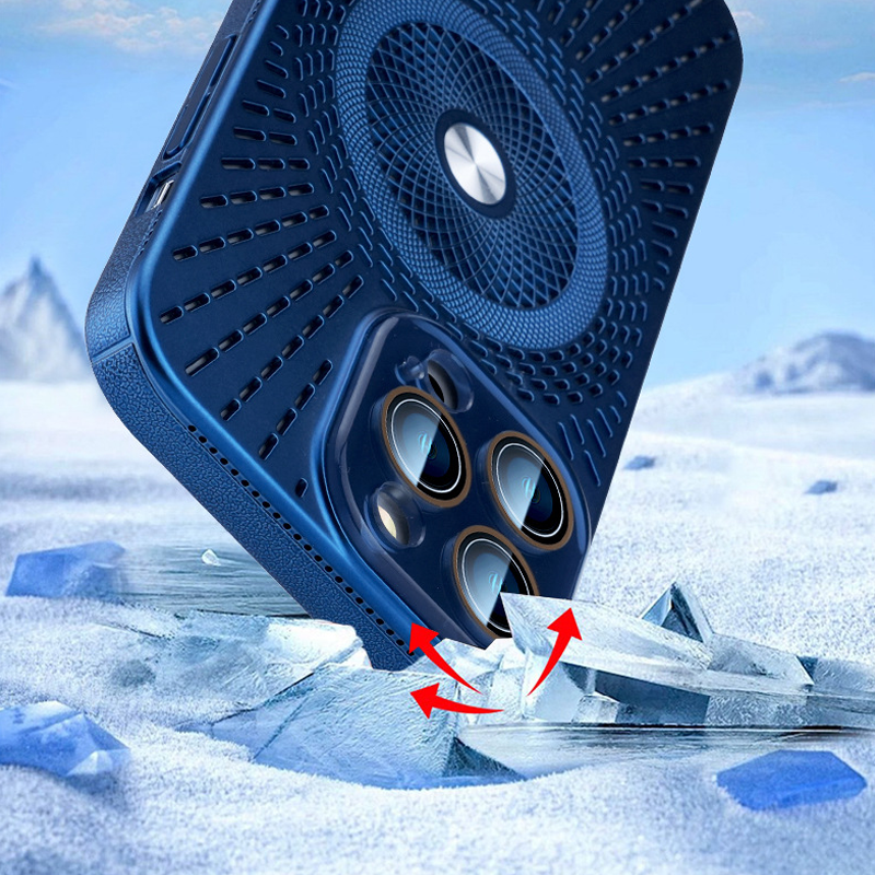 CoolGuard Pro Case – Heat-Dissipating Design, Magnetic Ready & Shockproof Build