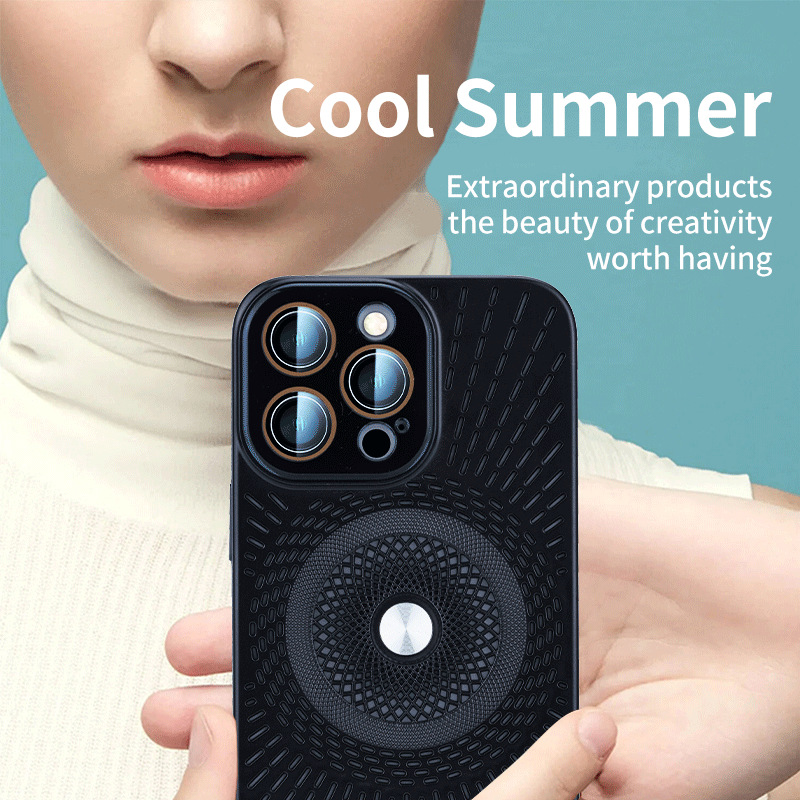 CoolGuard Pro Case – Heat-Dissipating Design, Magnetic Ready & Shockproof Build