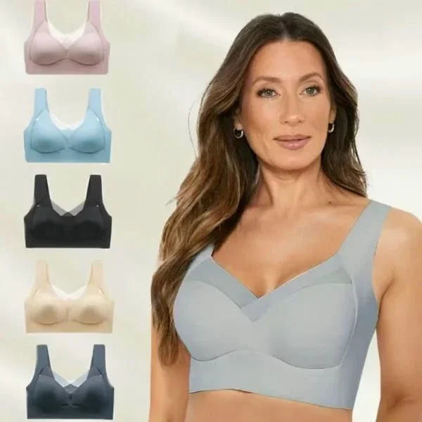 Fashion Deep Cup Bra Summer Sexy Push Up Wireless Bras (Size Runs The Same As Regular Bras)