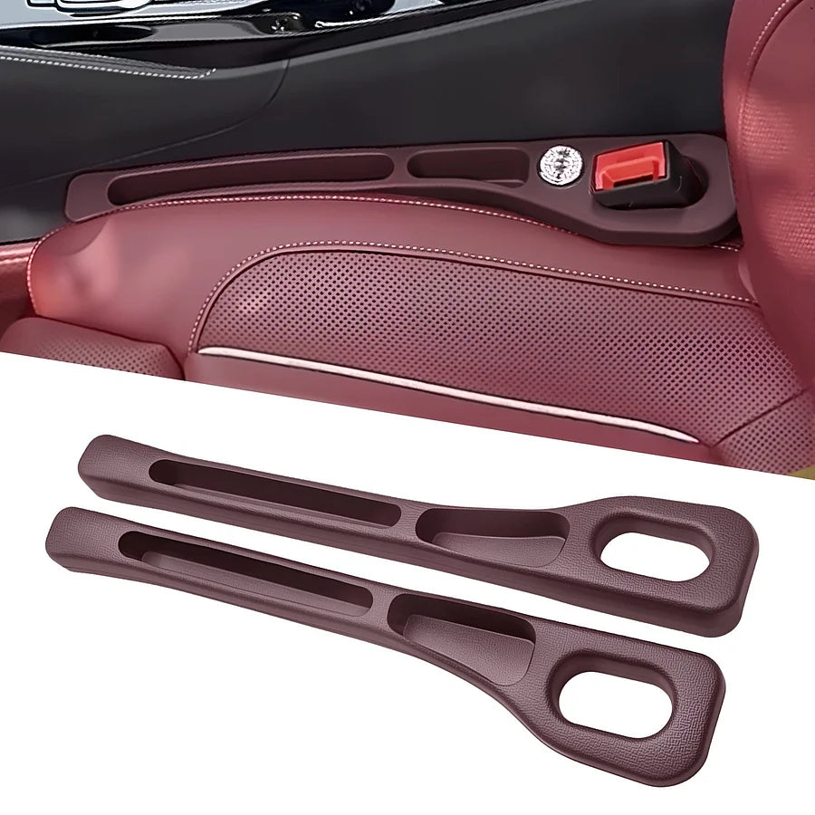 Eptchn Dual-Slot Car Seat Gap Filler Organizer