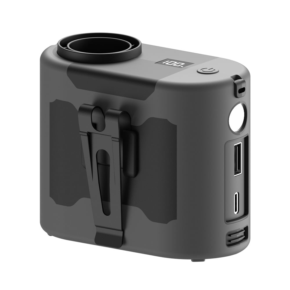 ☀️Last Day 49% OFF-10000mAh Outdoor Digital Fan with Flashlight