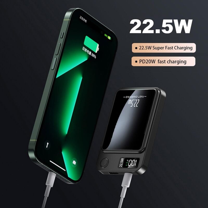 🎁Last Day Promotion 48% OFF🔥Portable Magnetic Wireless Power Bank