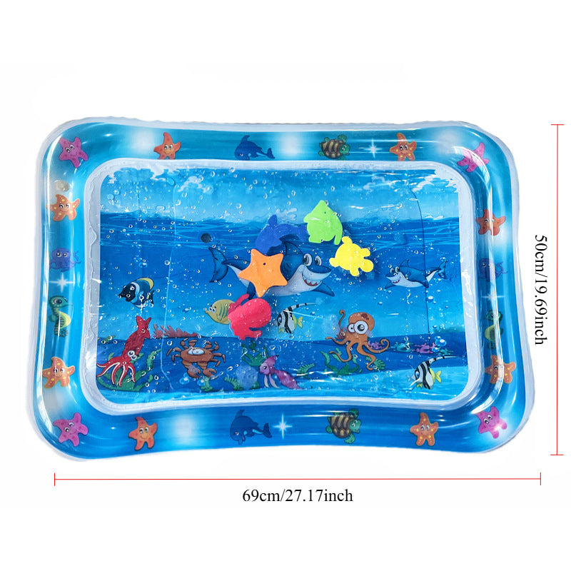 Inflatable Baby Tummy Time Water Mat