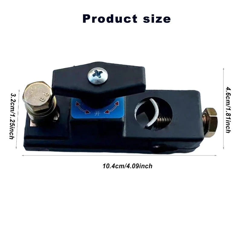 Eptchn Heavy-Duty Copper Smart Car Battery Disconnect Switch For 12V/24V Systems