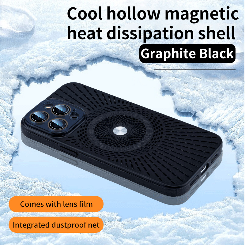 CoolGuard Pro Case – Heat-Dissipating Design, Magnetic Ready & Shockproof Build