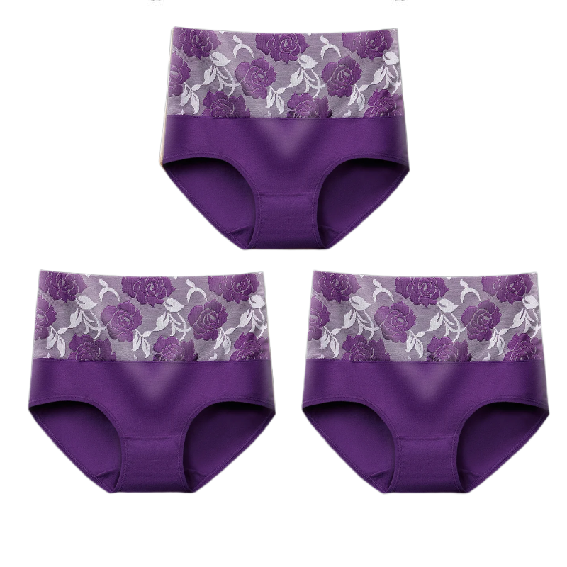 Cotton High Waist Abdominal Slimming Hygroscopic Antibacterial Underwear