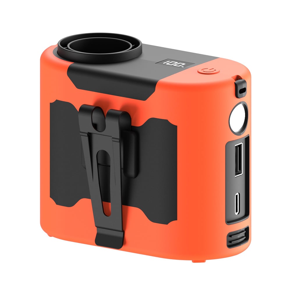 ☀️Last Day 49% OFF-10000mAh Outdoor Digital Fan with Flashlight
