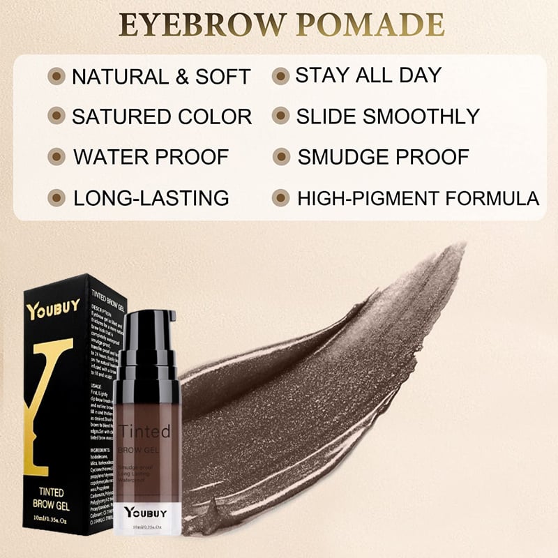🎁Last Day Buy 1 Get 2 Bottles- ❤️Longwear Waterproof Tinted Brow Gel