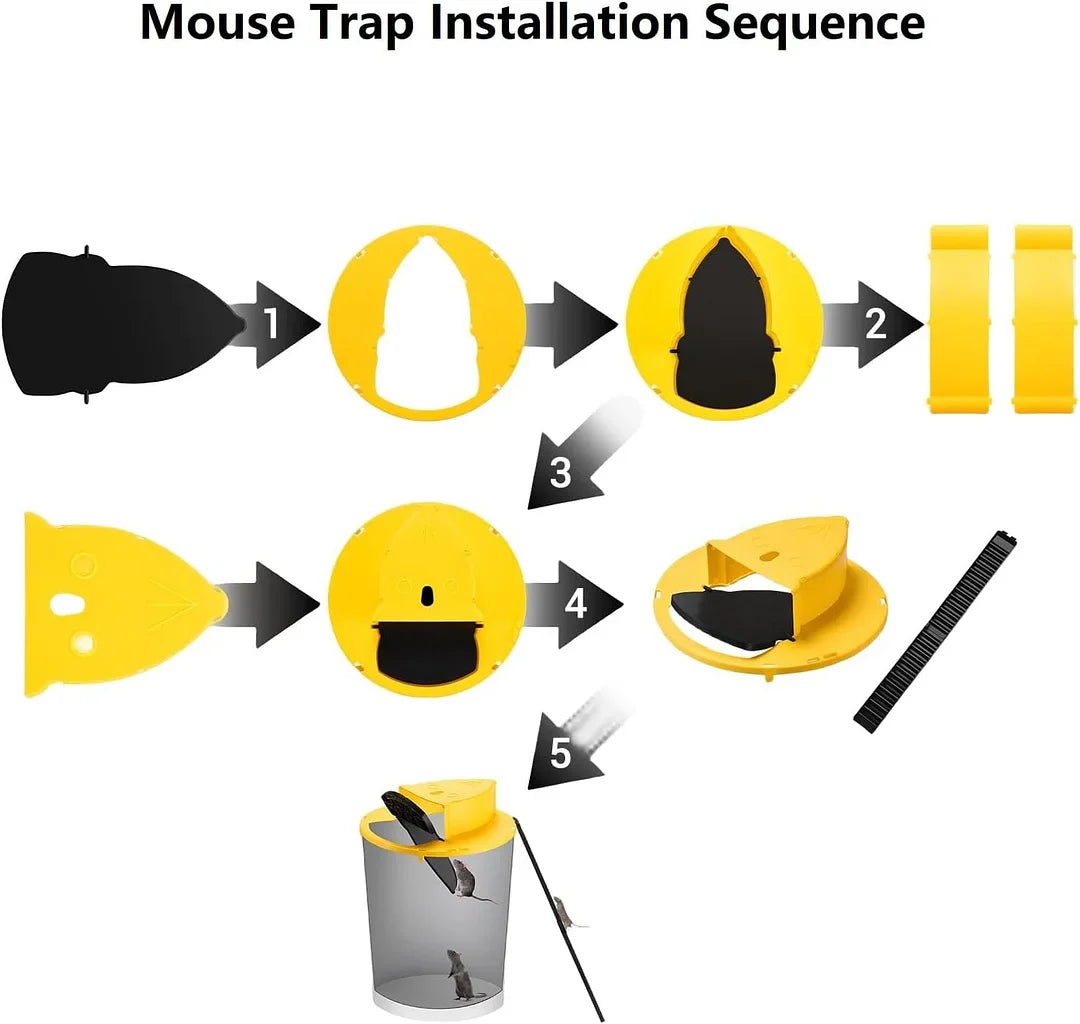 (🔥Summer Hot Sale- 30% OFF) Bucket Lid Mouse Trap
