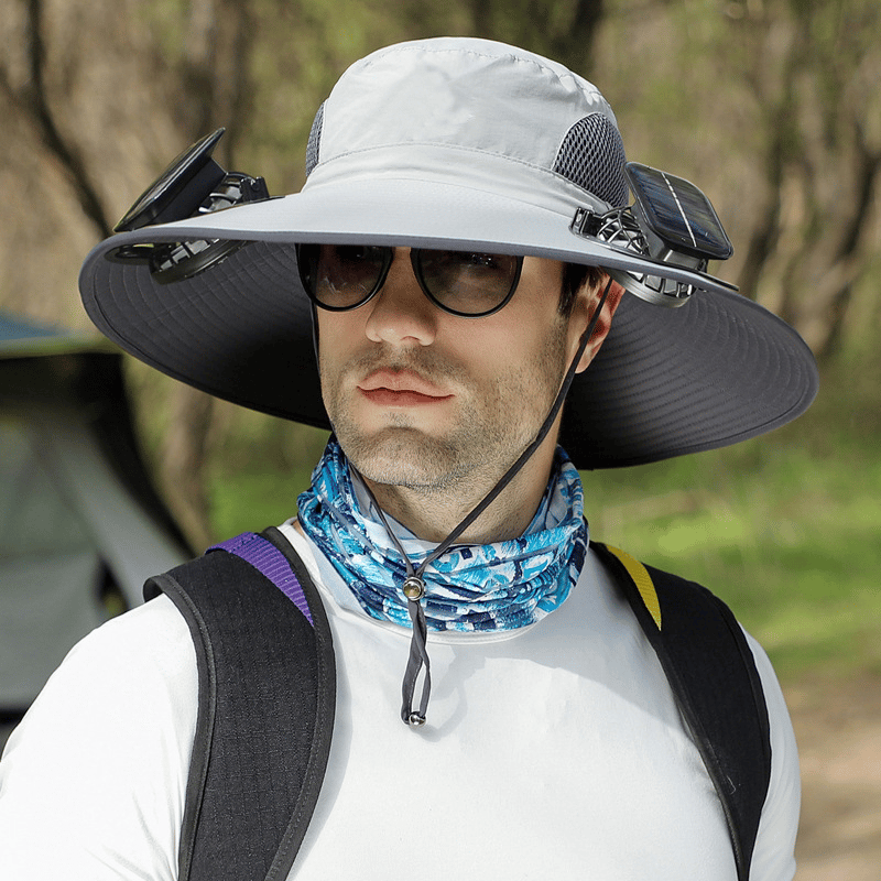 šBest fatherās Day Giftsā¤2025 New Ultralight Solar Fan Sun Hat ā Lighter Than a Baseball!ā¾(Only 11oz)