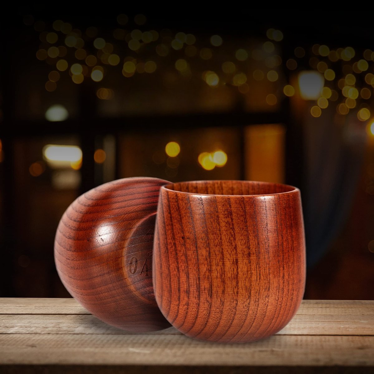 š„2025 Hot Saleš„Handmade and Charred Drinking Vessel -Original Wooden Bourbon Drinking Glass