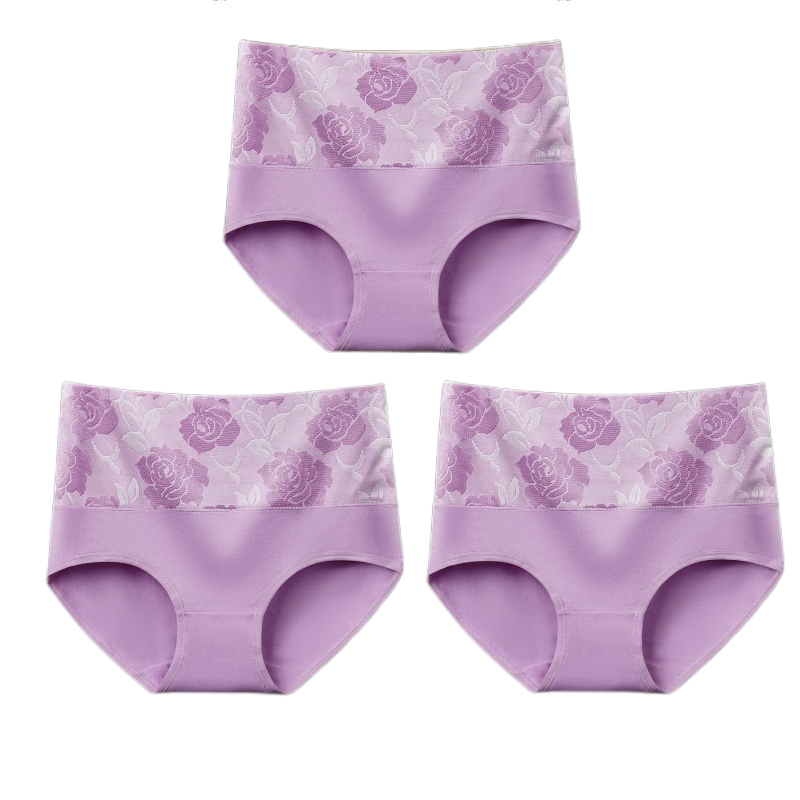 Cotton High Waist Abdominal Slimming Hygroscopic Antibacterial Underwear