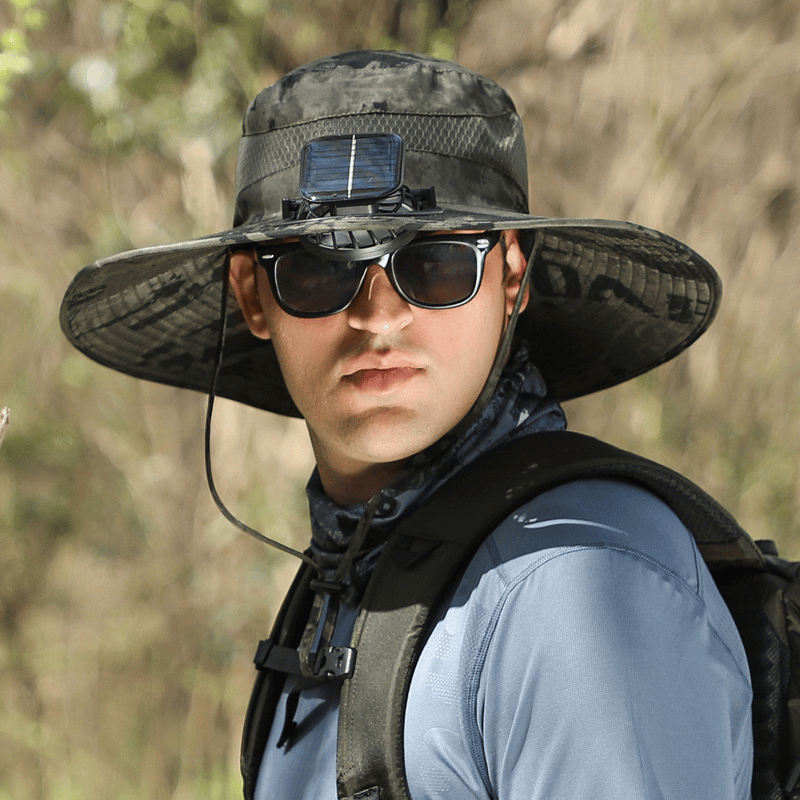 šBest fatherās Day Giftsā¤2025 New Ultralight Solar Fan Sun Hat ā Lighter Than a Baseball!ā¾(Only 11oz)