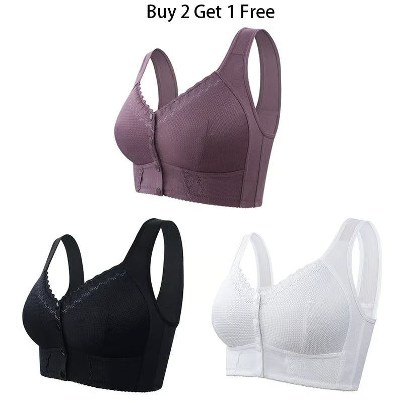 🌹Front Closure Breathable Bra