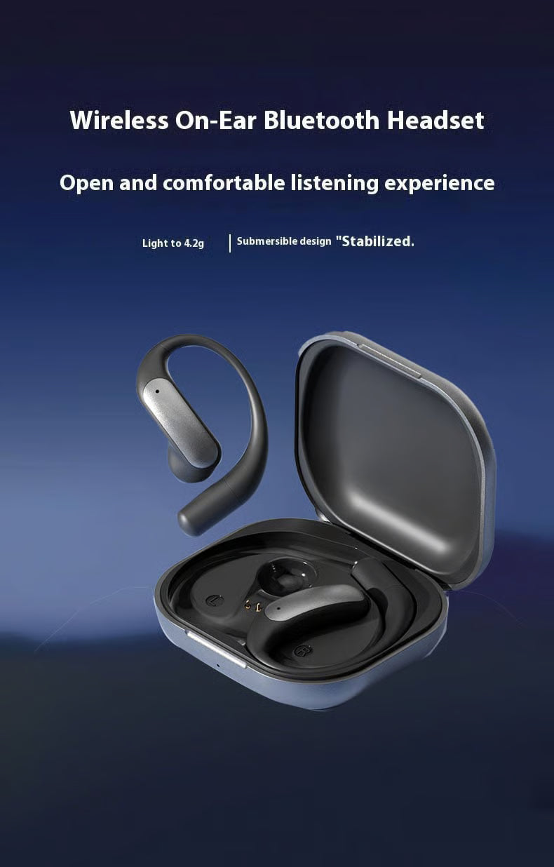 π§π Zero-Gravity Titanium Bluetooth Earbuds - Ultra-Long Battery, HiFi Stereo, Comfortable for Long Wear