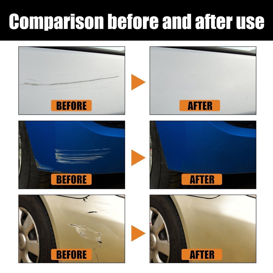 đ„Car scratch repair waxđ§šA must-have brand new car