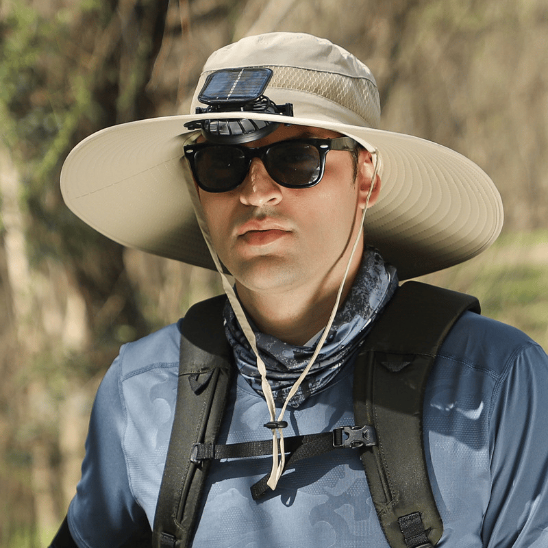 šBest fatherās Day Giftsā¤2025 New Ultralight Solar Fan Sun Hat ā Lighter Than a Baseball!ā¾(Only 11oz)