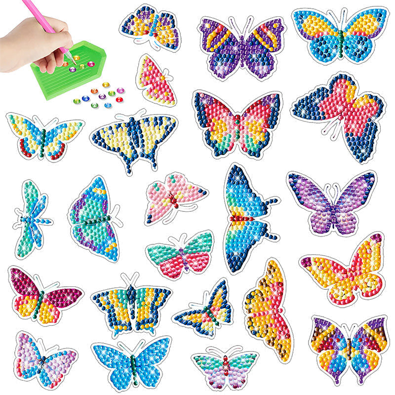 DIY children's free stick cartoon diamond painting