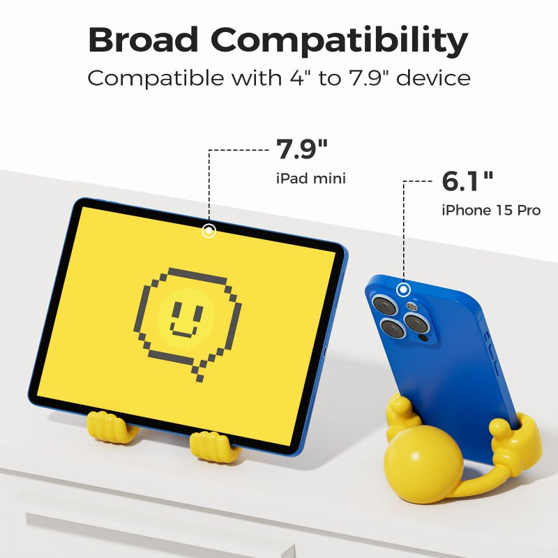 Smiley Thumbs-Up Phone & Tablet Stand