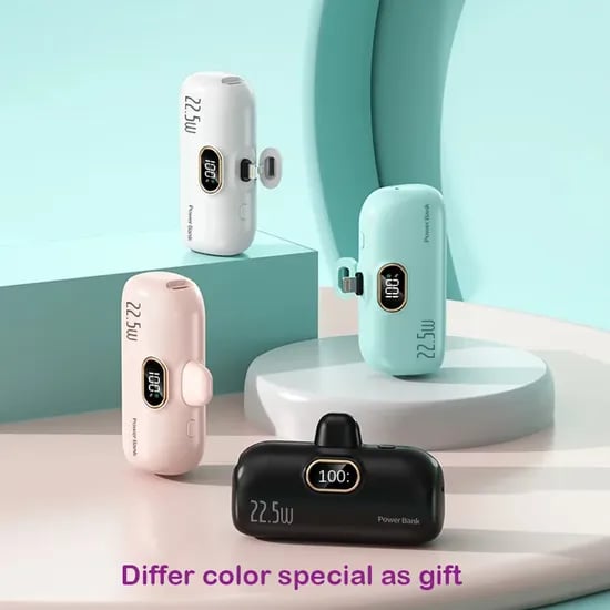 ๐โฐ5000mAh Mini Portable Charger Power Bank for phone๐