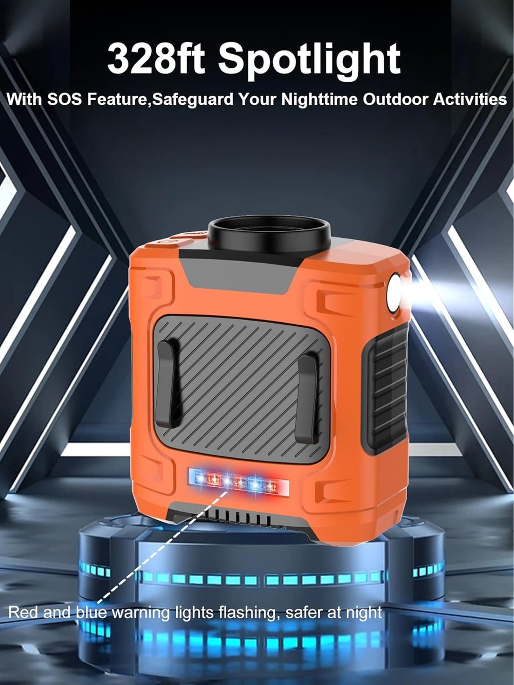 ☀️Last Day 49% OFF-10000mAh Outdoor Digital Fan with Flashlight