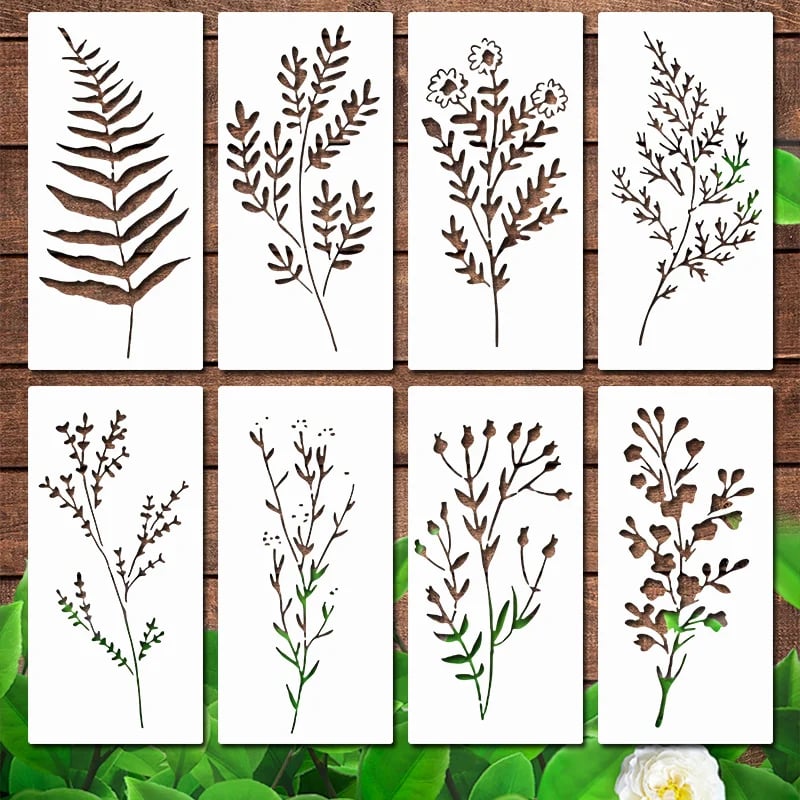 🎁49% OFF -🏡Garden Fence Large Flower Stencils🌻DIY Decoration