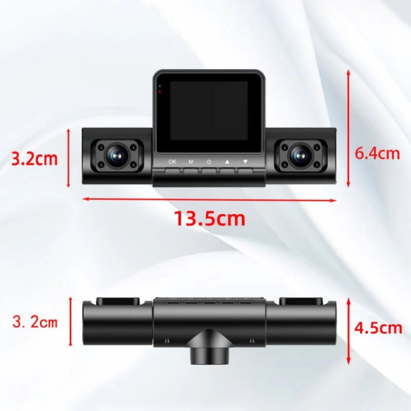 🔥2025 New Style - 49% Off🔥1080P 4-Channel Dash Cam with Night Vision
