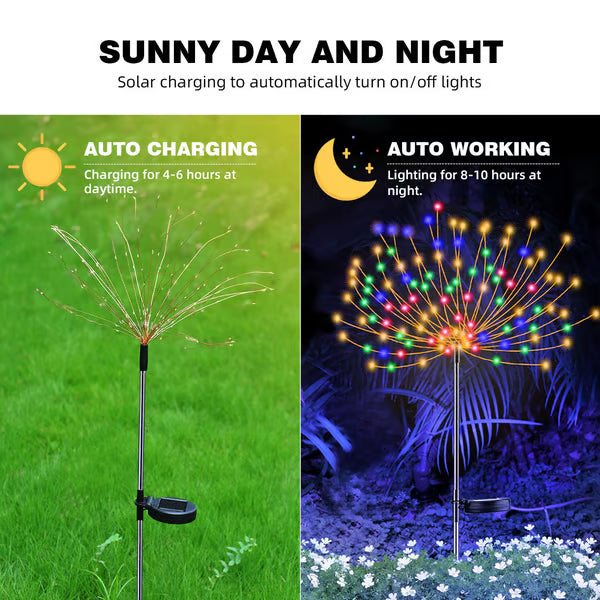 ❤️ Solar Powered Garden Fairy Lights