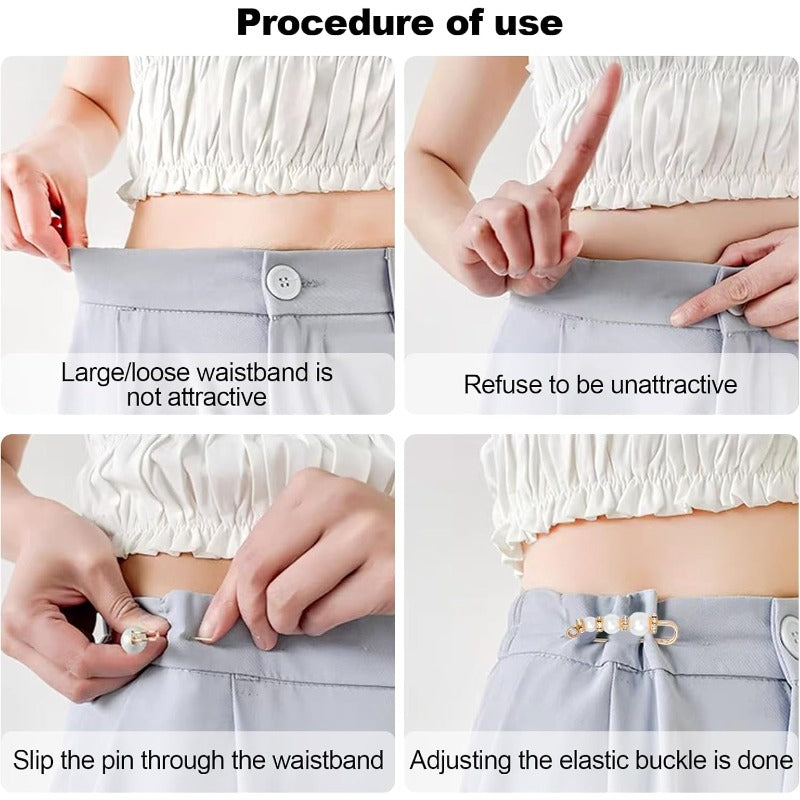 Pearl Brooch Safety Pins