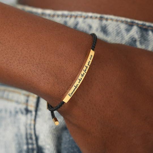🔥LAST DAY 69% OFF - Remember Who The F♡ck You Are Motivational Tube Bracelet