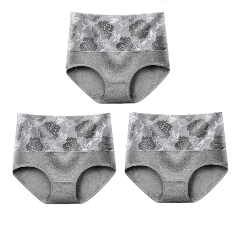 Cotton High Waist Abdominal Slimming Hygroscopic Antibacterial Underwear