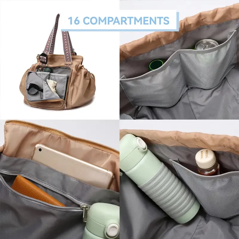 Multi-Functional Large-Capacity Tote Backpack for Travel & Mommy & Daily Use