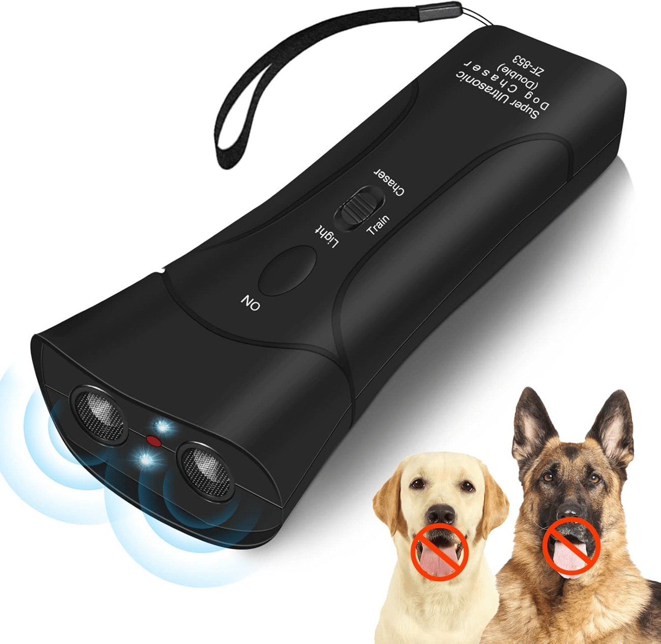 Dual Sensor Ultrasonic Anti Barking Device