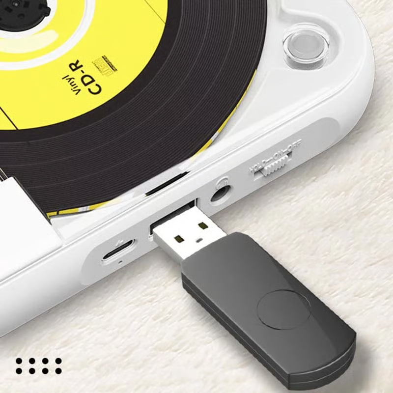 Portable Bluetooth CD Player - Halloween & Christmas SALE: 30% OFF!