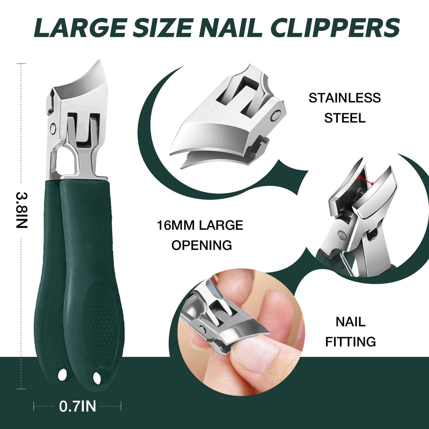 Eptchn Slanted Nail Clippers
