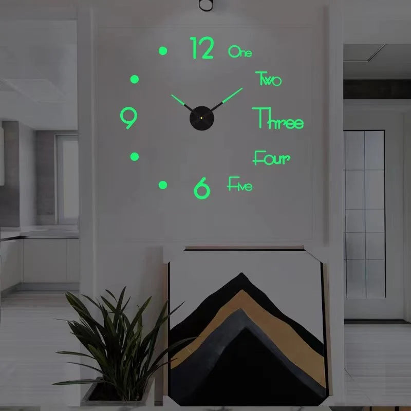 ð¥Summer Hot Sale - 48% OFF ð¥MODERN DIY PUNCH-FREE WALL CLOCK